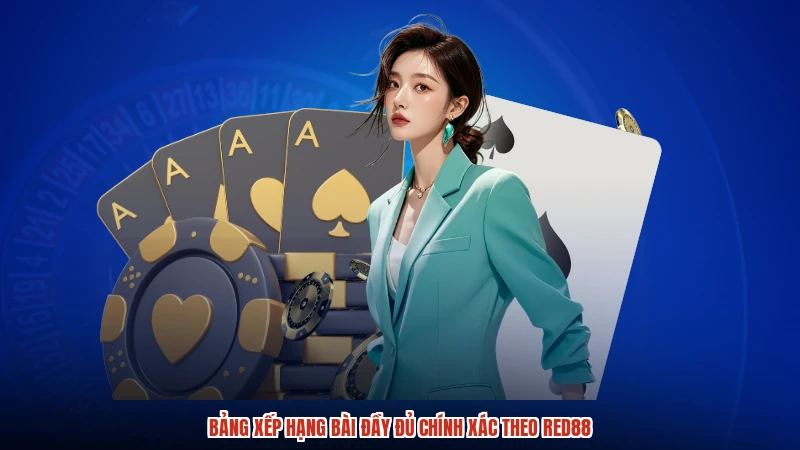 Bảng xếp hạng bài đầy đủ chính xác theo RED88