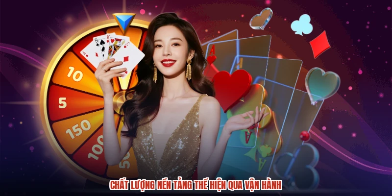 Chất lượng nền tảng thể hiện qua vận hành