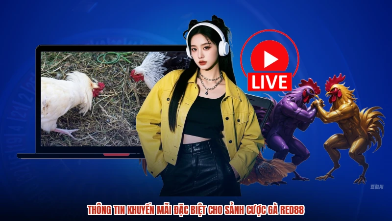 Thông tin khuyến mãi đặc biệt cho sảnh cược gà RED88 Thông tin khuyến mãi đặc biệt cho sảnh cược gà RED88